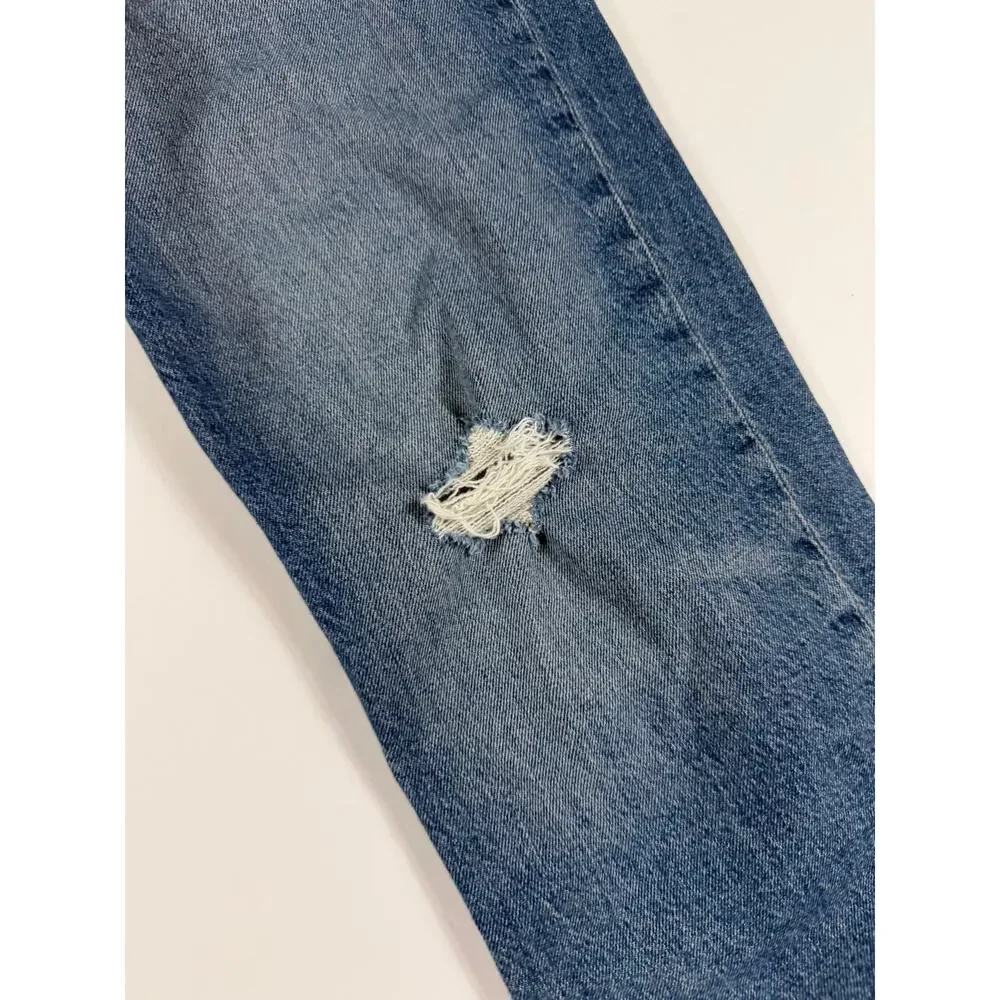 Gap Kids High Rise ’90s Loose Distressed Jeans Size 10 girls